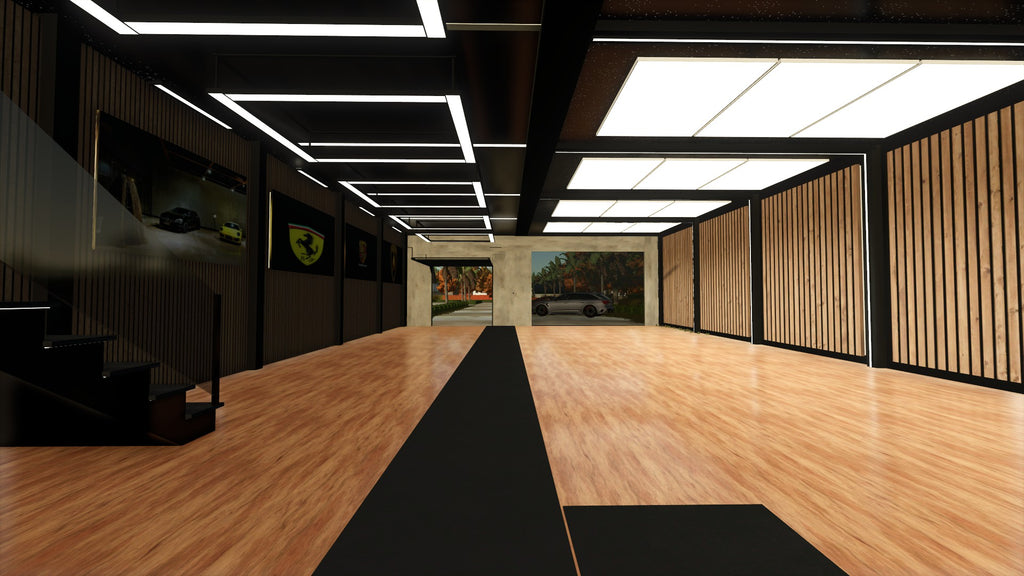 modern showroom