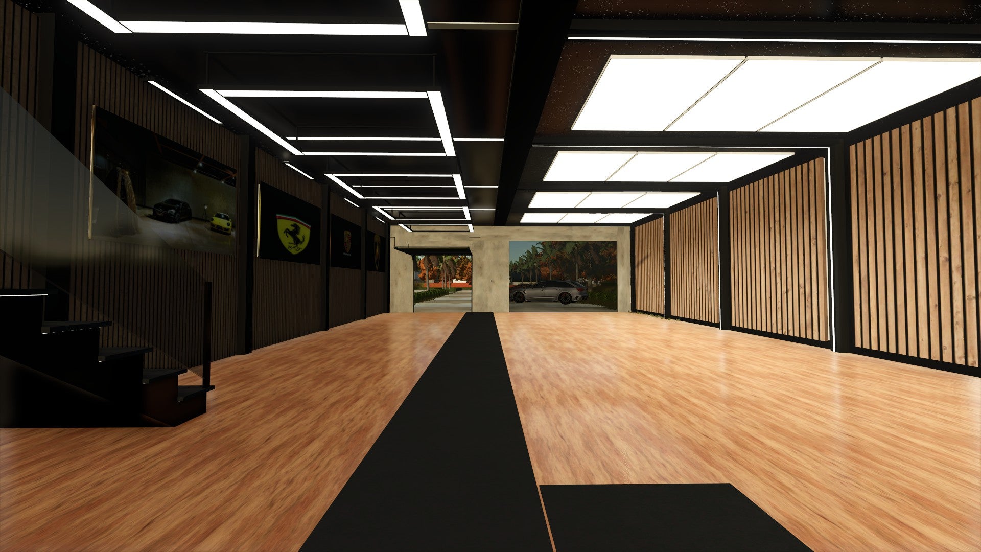 modern showroom