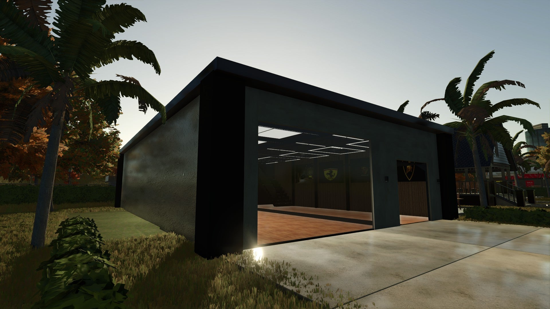 modern showroom