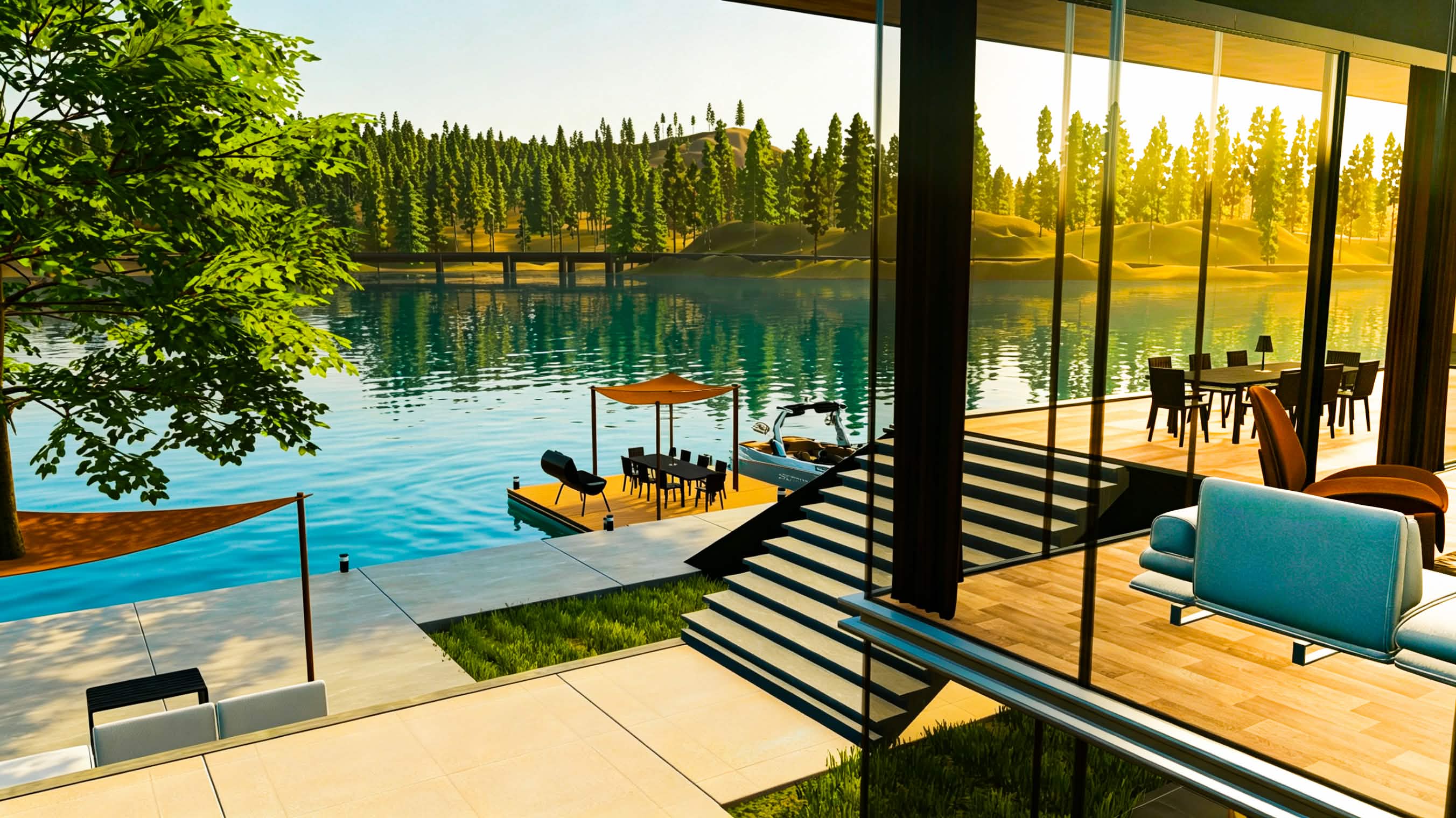 Lake house